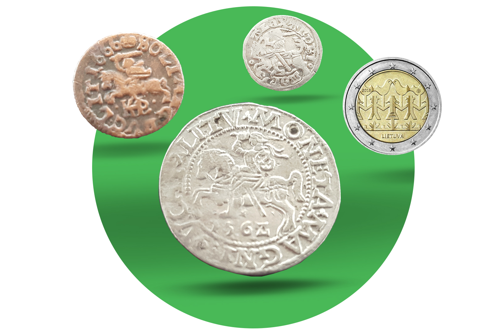 Kolekcinės monetos Kupcius.lt