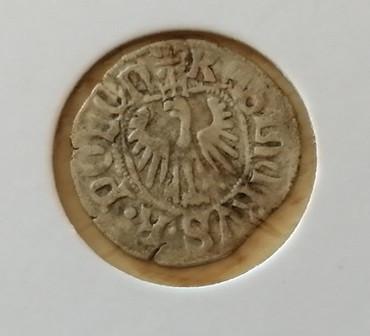 LENKIJA-KAZIMIERAS JOGAILAITIS 1446-1492 šilingas SIDABRAS