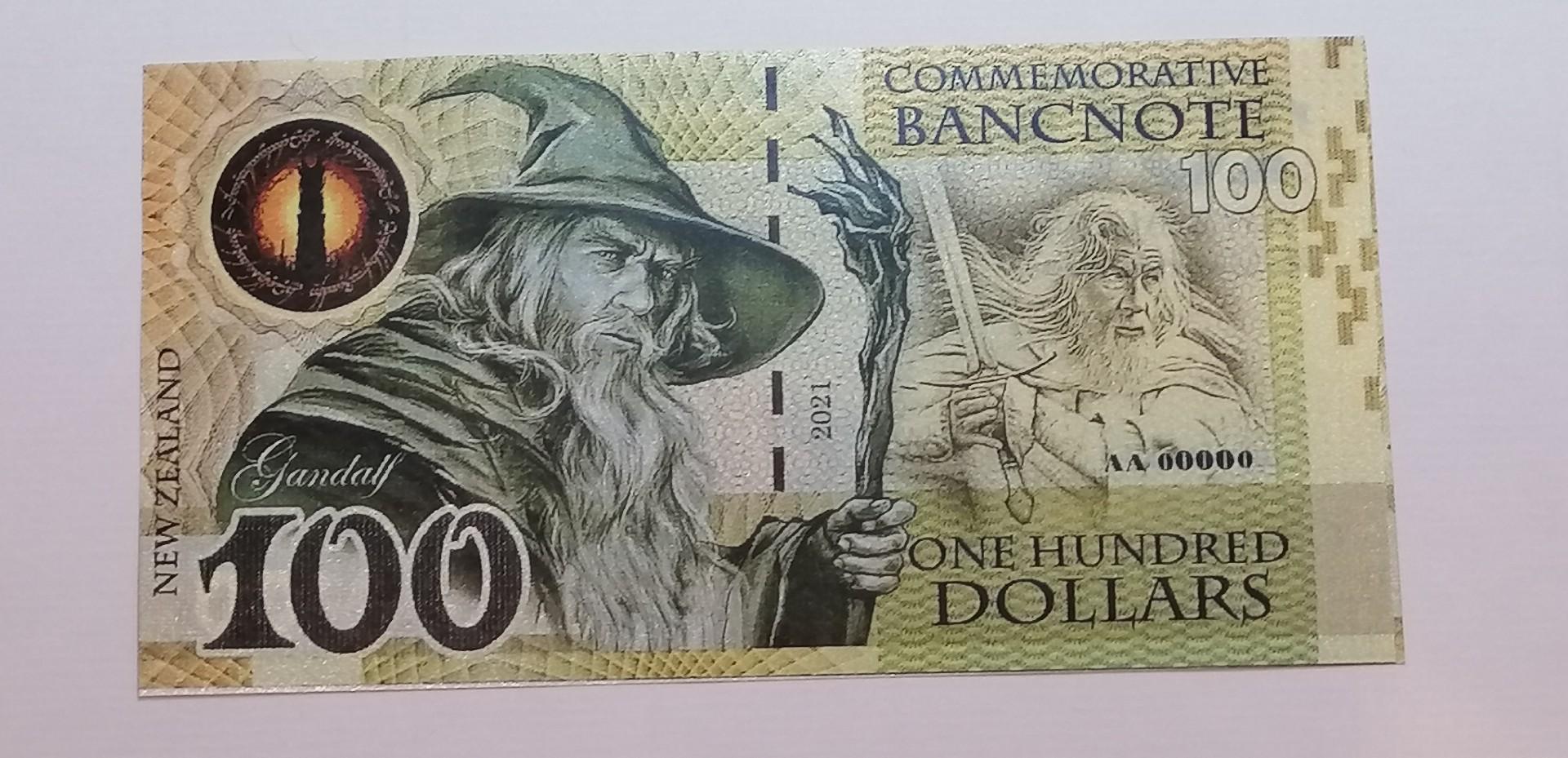 Žiedų valdovas (suvenyriniai banknotai)