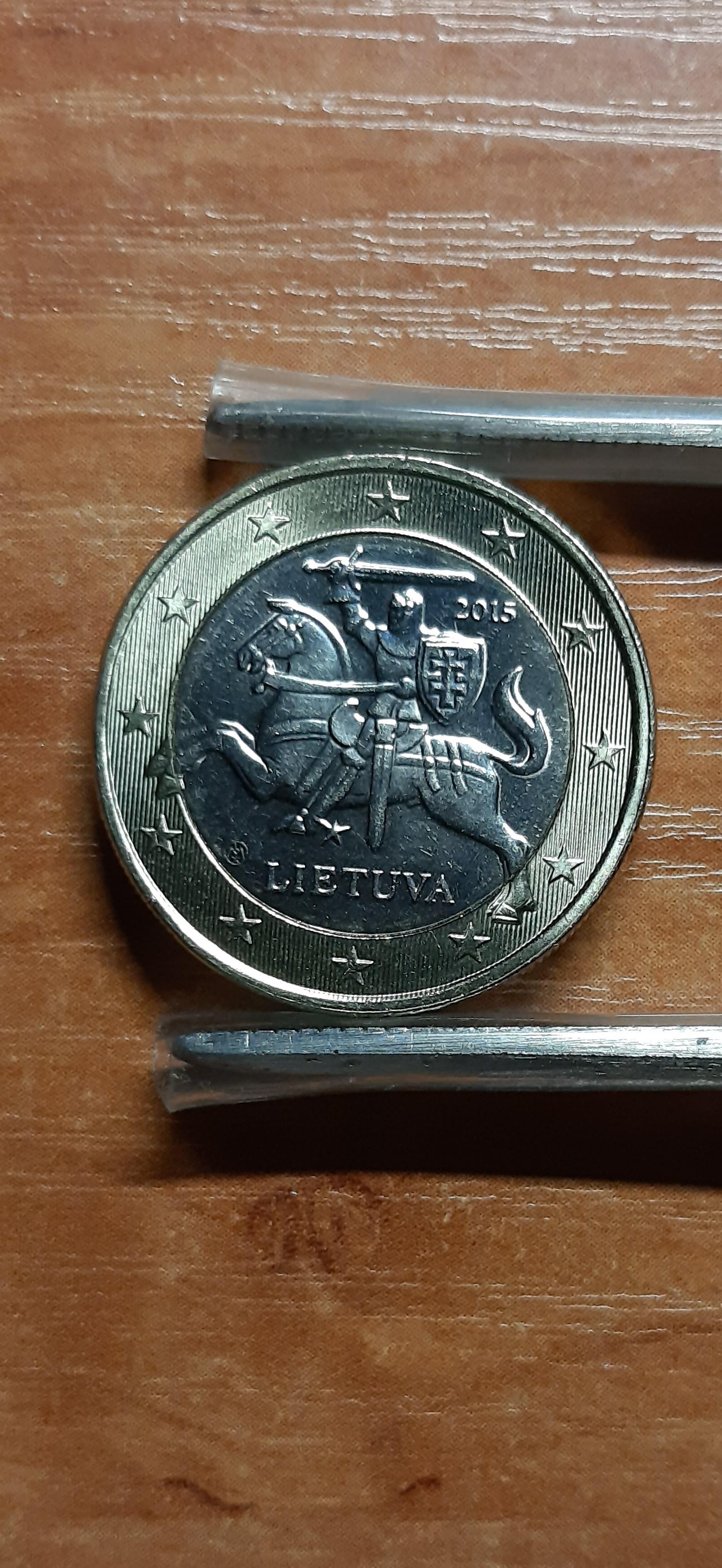 Lietuva 1 Euras Proof KM#211