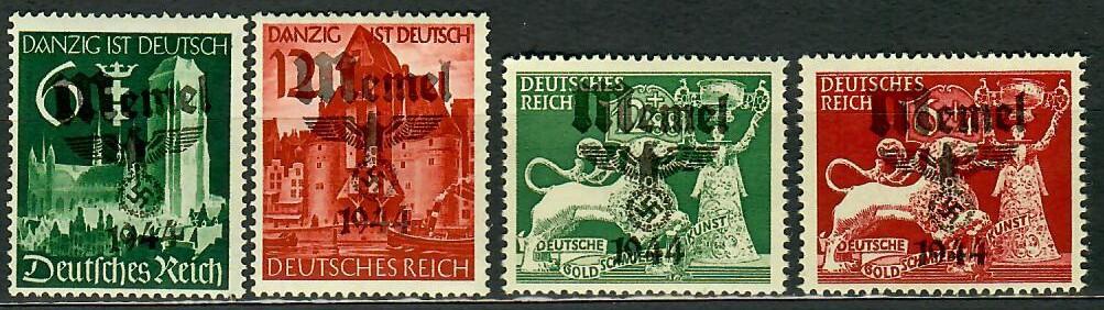 Memel pašto ženklas (1 vnt.). MNH / MH. FALŠAI