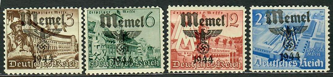 Memel pašto ženklas (1 vnt.). MNH / MH. FALŠAI