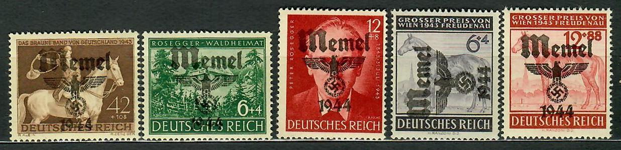 Memel pašto ženklas (1 vnt.). MNH / MH. FALŠAI