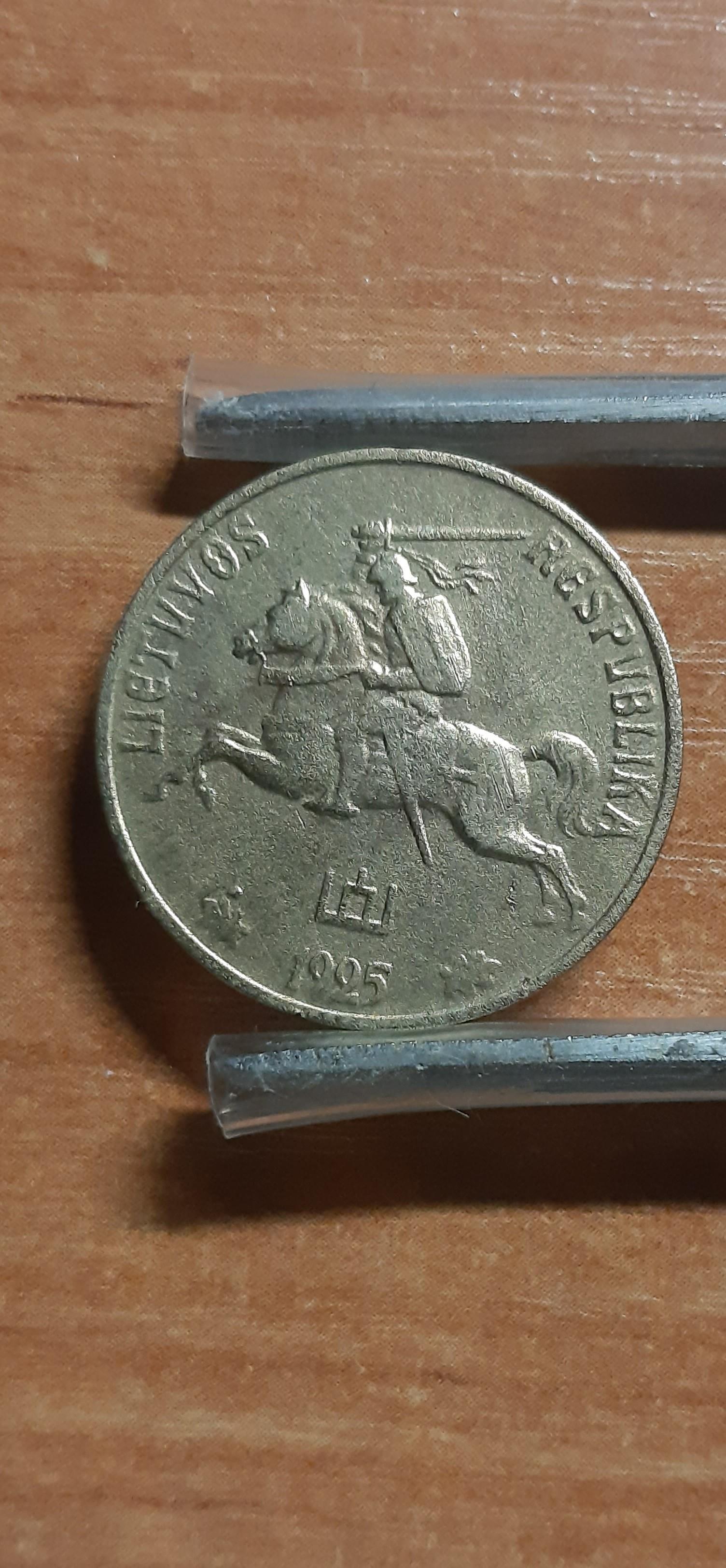 Lietuva 20 centų 1925 KM#74 