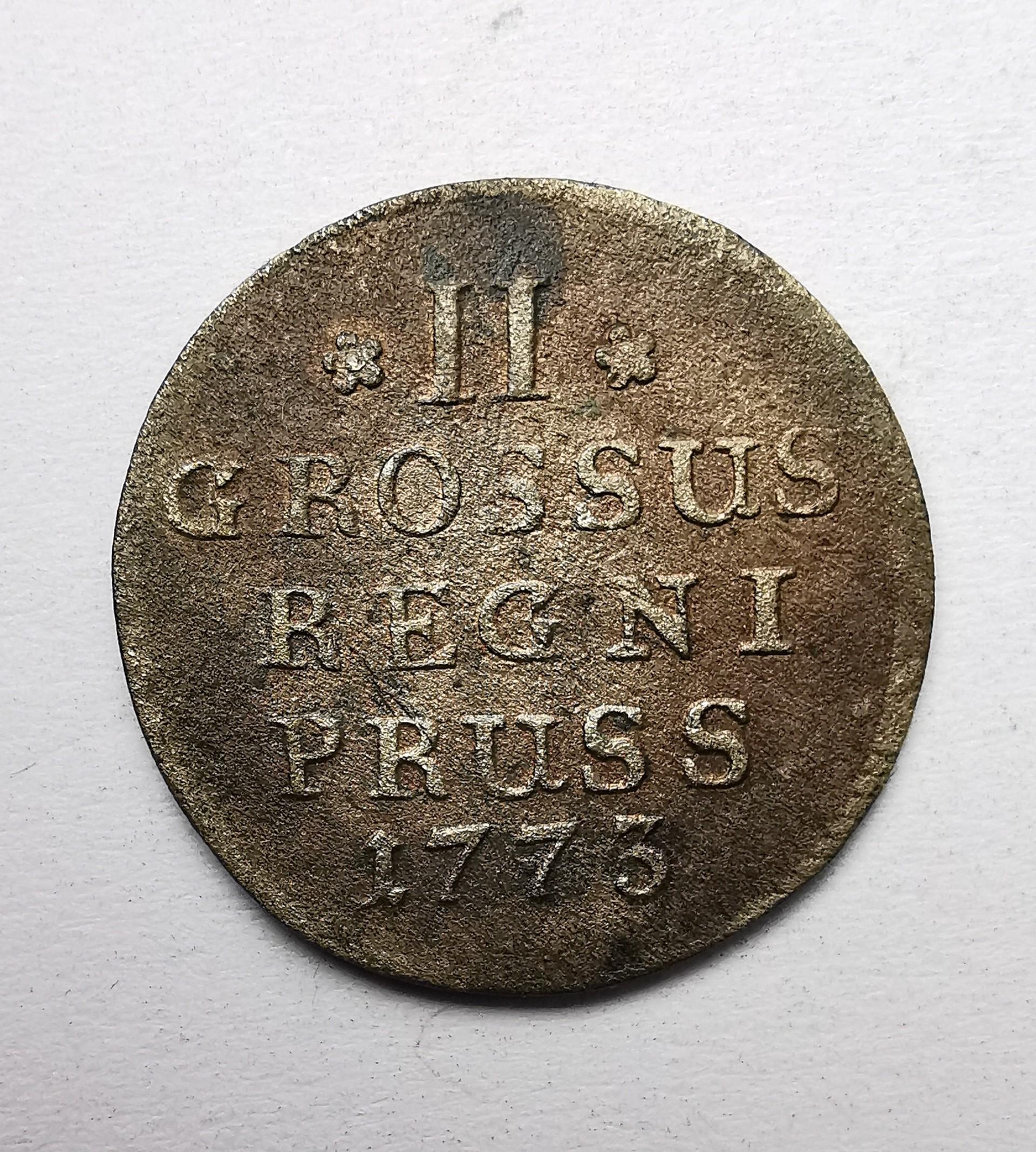 Prūsija 2 Grašiai 1773