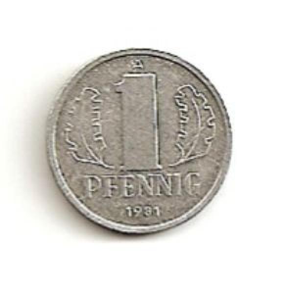 VDR. 1 feningas ( 1984 ) XF