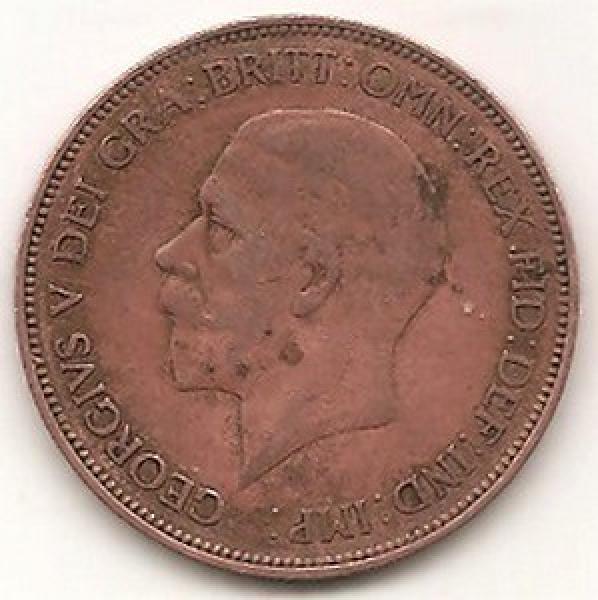 Anglija. 1 pensas ( 1935 ) VF +