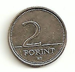 Vengrija. 2 forintai ( 2004 ) XF