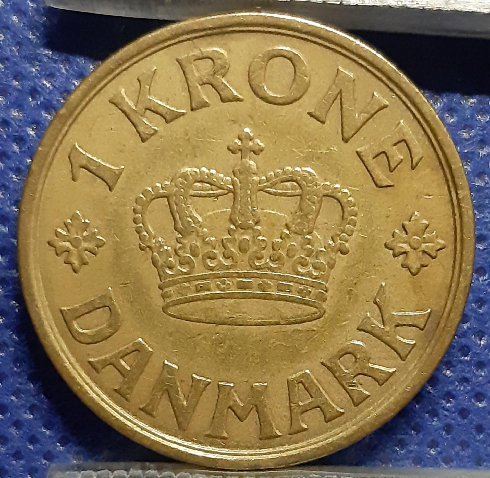 Danija 1 Krona 1940 KM#824 Aliuminis+Bronza (205)