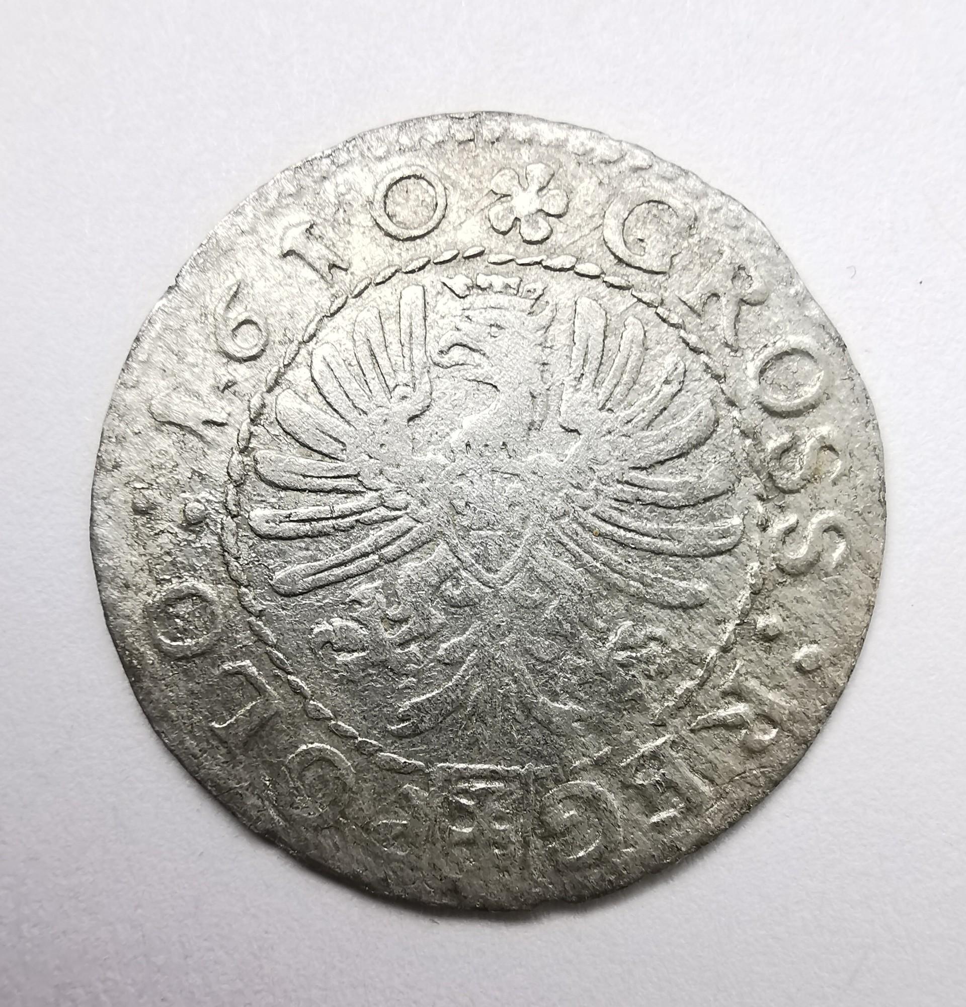 Žygimanto Vazos 1610 grašis 