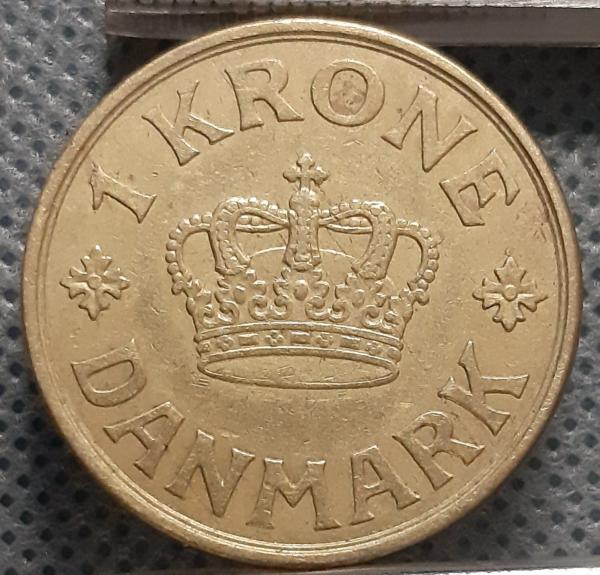 Danija 1 Krona 1939 KM#824 Aliuminis+Bronza (549)