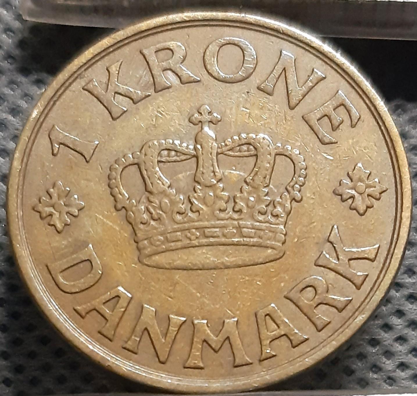 Danija 1 Krona 1939 KM#824 Aliuminis+Bronza (603)