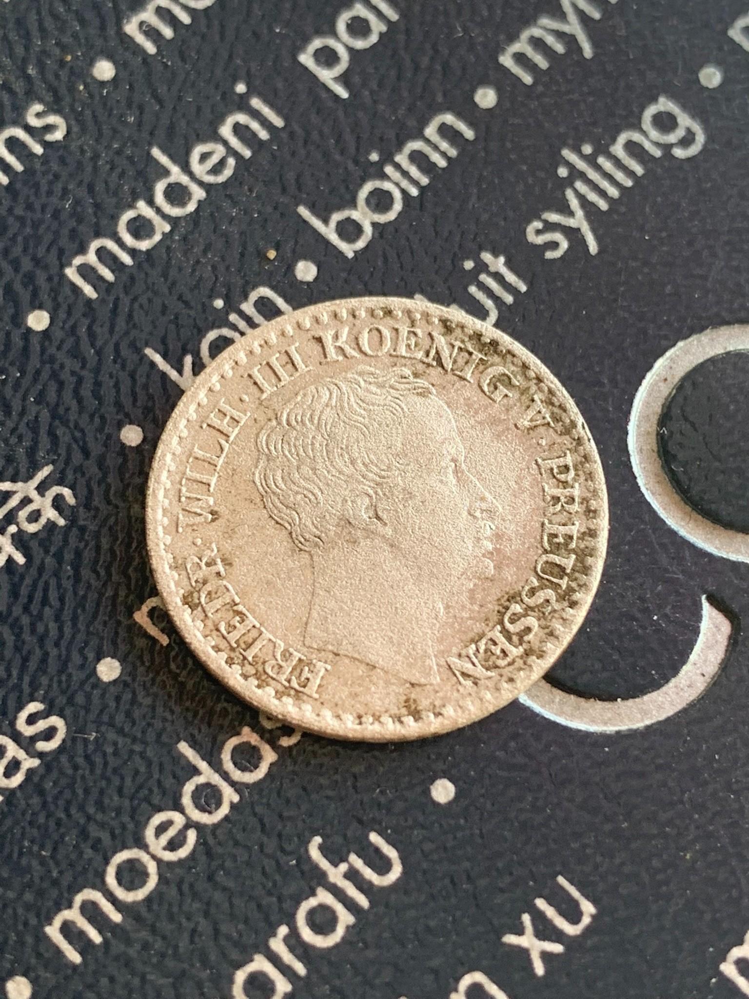 1 silber groschen 1822 A