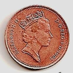 Anglija. 1 pensas ( 1988 ) XF