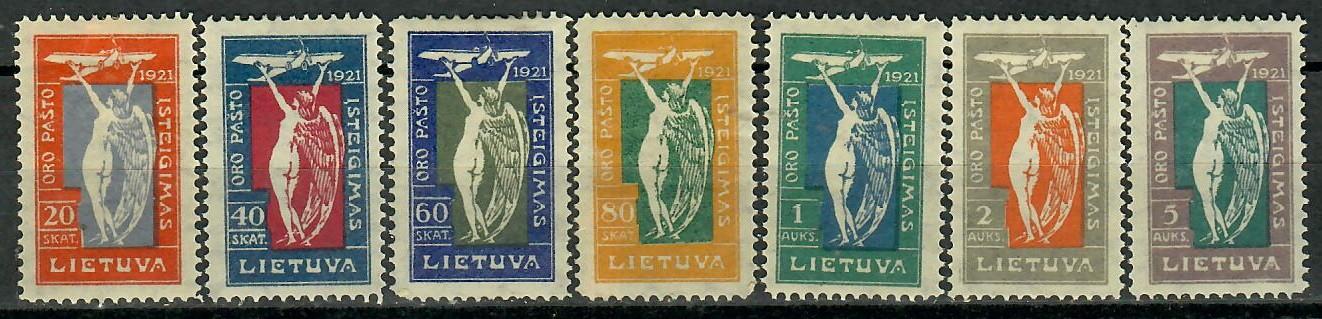 Lietuva Mi 109-115 MH