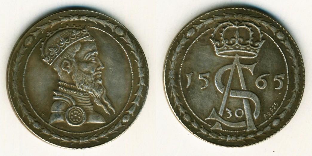 Retesnių "sidabrinių" LDK monetų KOPIJOS 