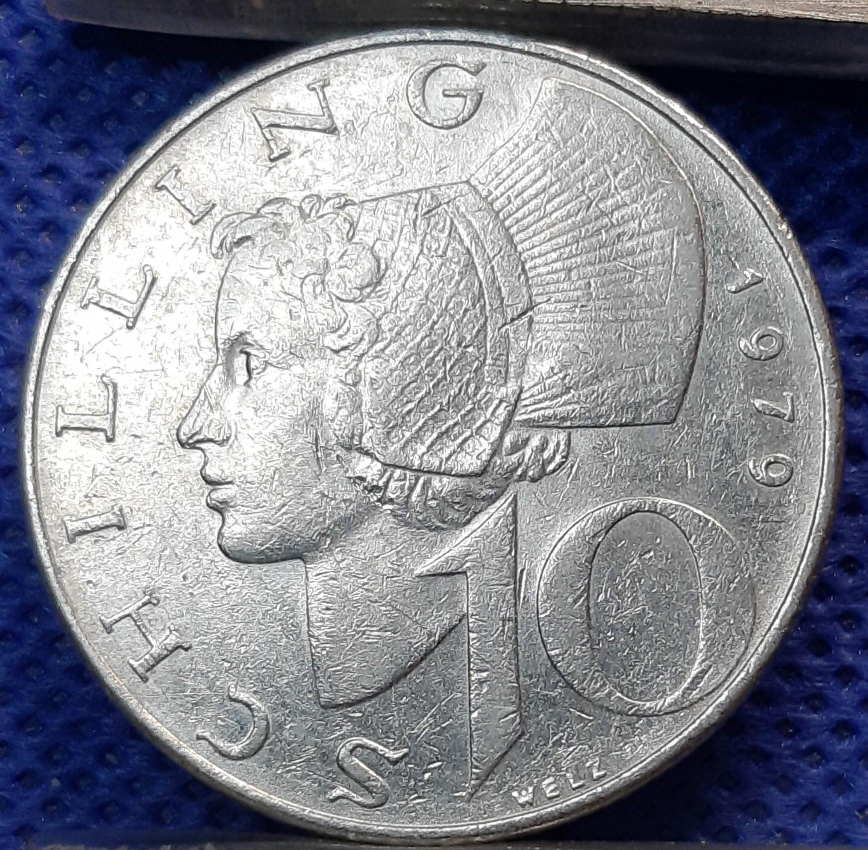 Austrija 10 Šilingų 1979 KM#2918 (758)
