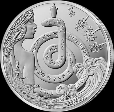 Lietuva 1.5 € 2021  Eglė žalčių karalienė 