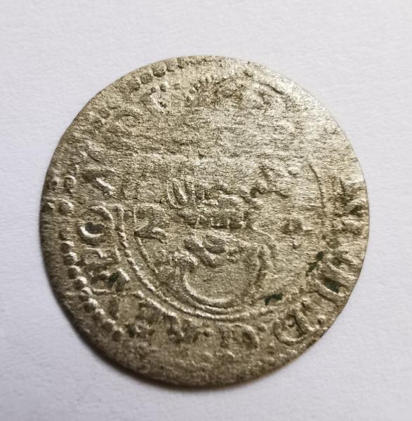 Neaprašytas Žygimanto Vazos 1624 šilingas 
