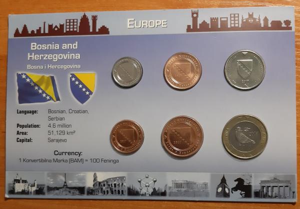 Bosnija ir Hercegovina 6 monetos 2017 (866)