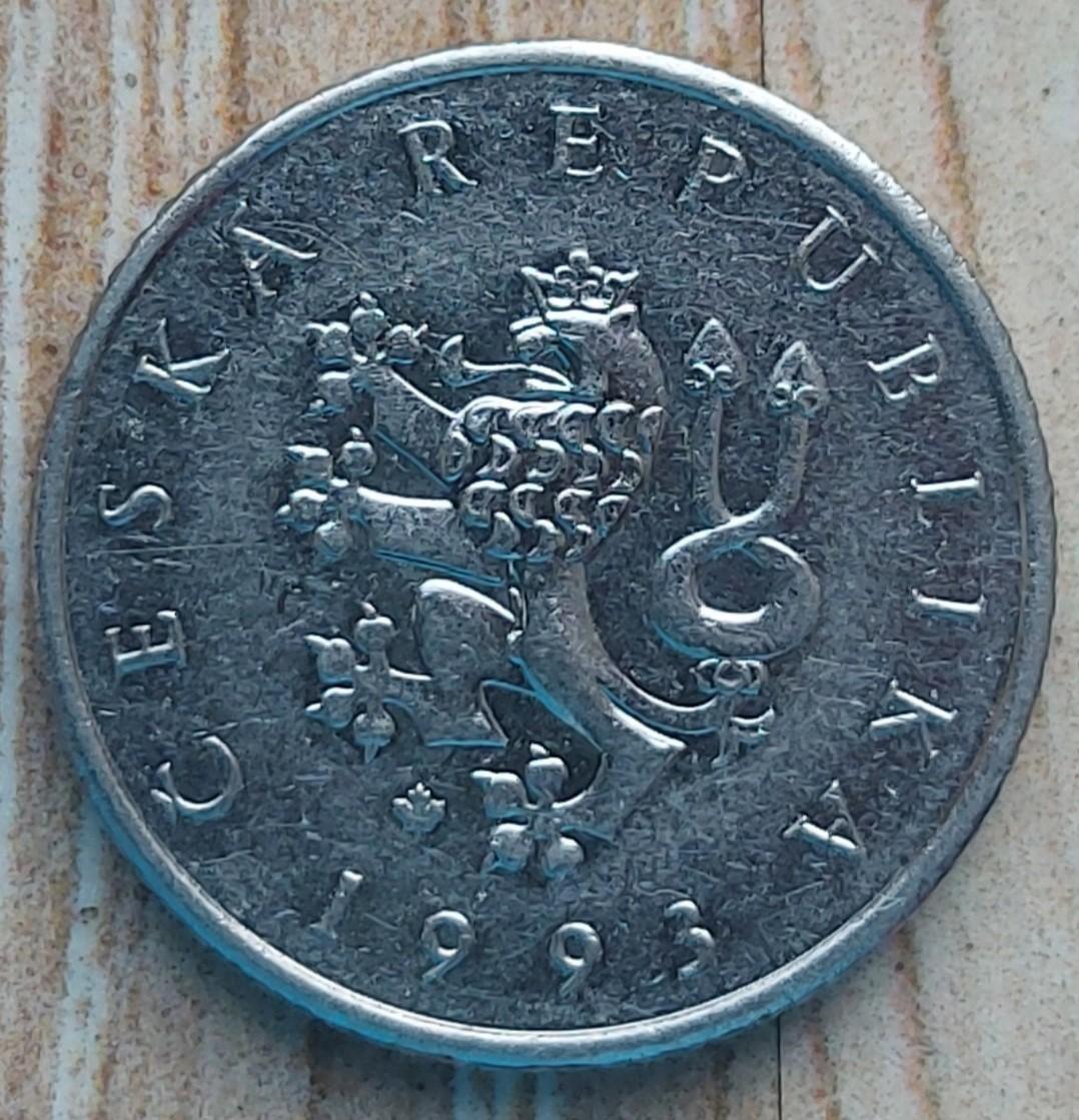 Čekija 1 Krona 1993 KM#7 (A01)