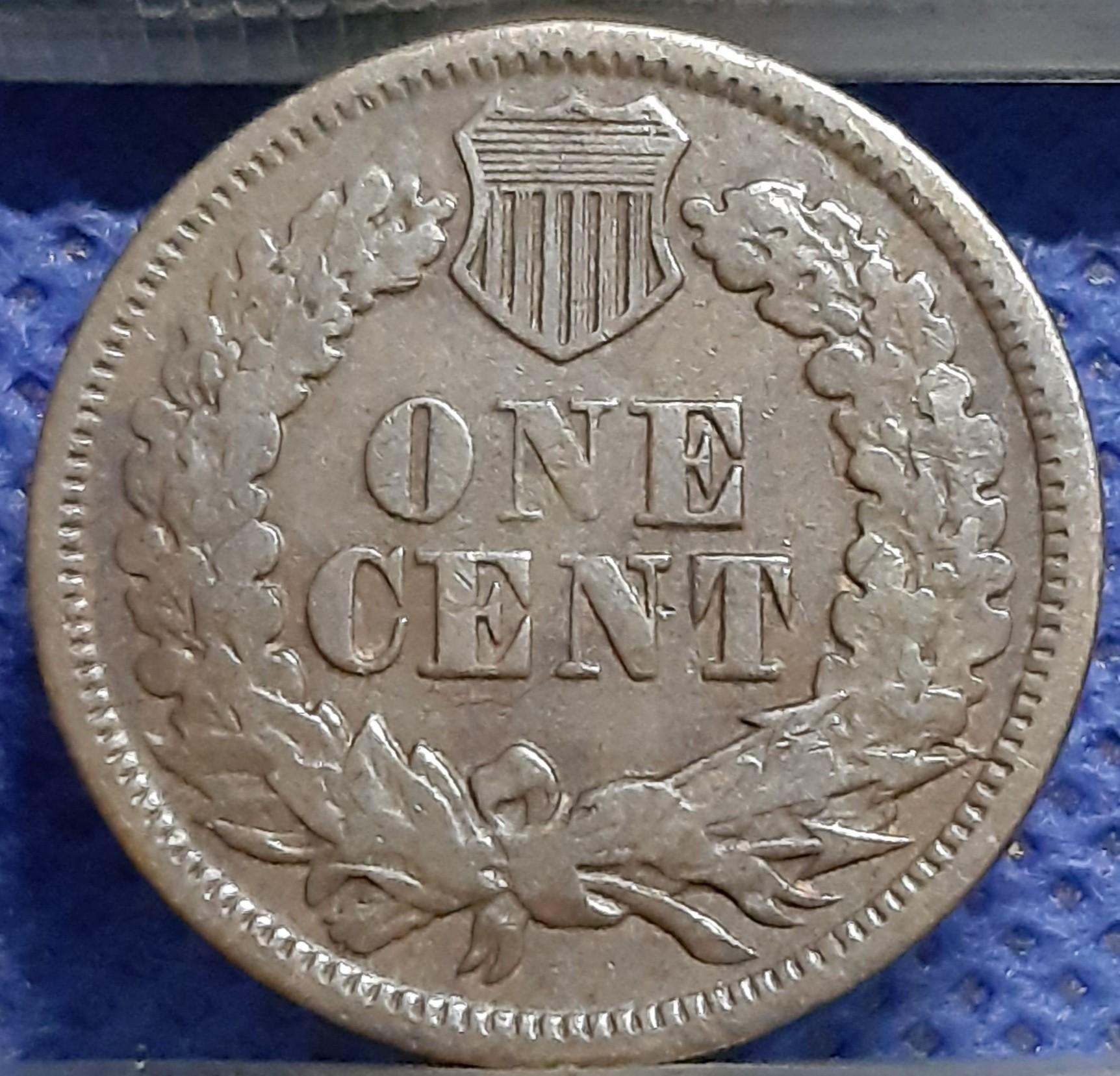 JAV 1 Centas 1864 KM#90a Bronza (889)