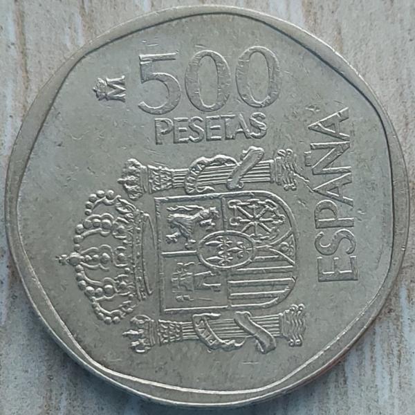 Ispanija 500 Pesetų 1988 KM#831 (A01)