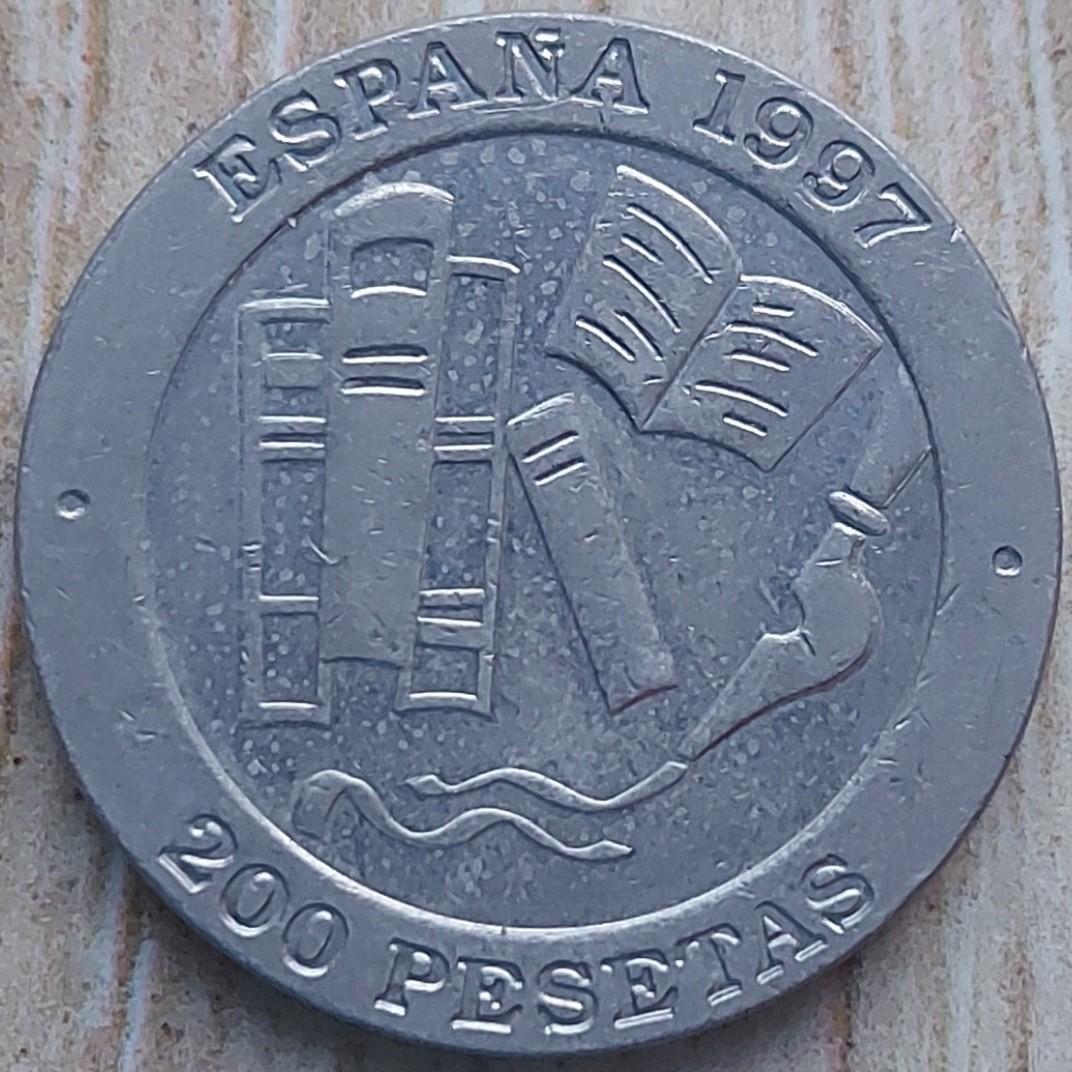 Ispanija 200 Pesetų 1997 KM#986 (A01)