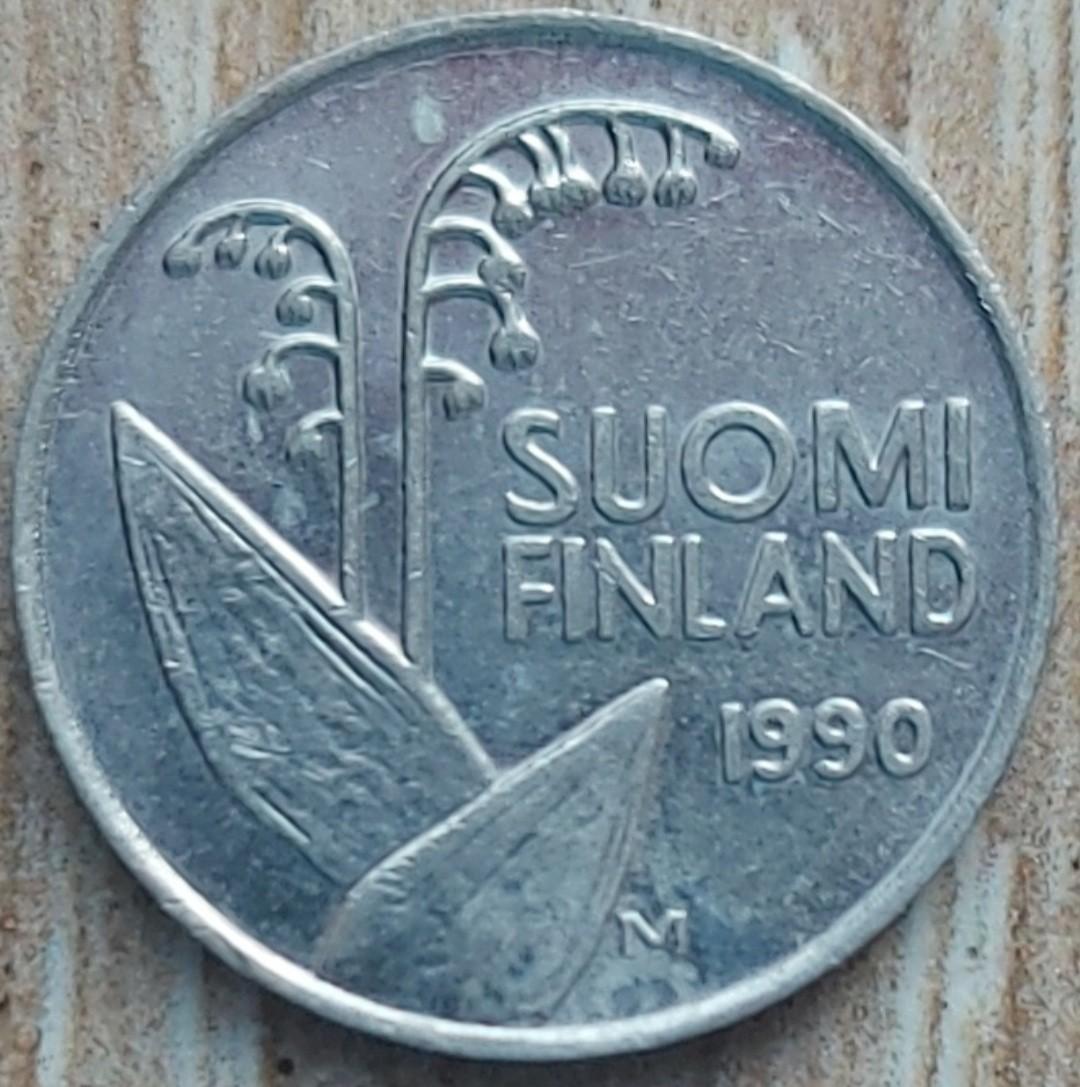 Suomija 10 Pensų 1990 KM#65 (A01)