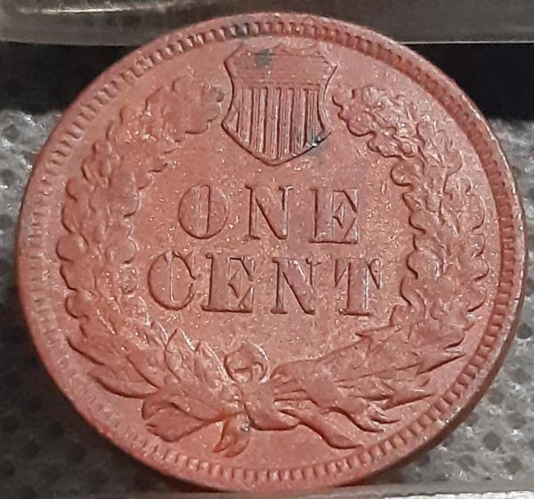 JAV 1 Centas 1882 KM#90a Bronza (957)