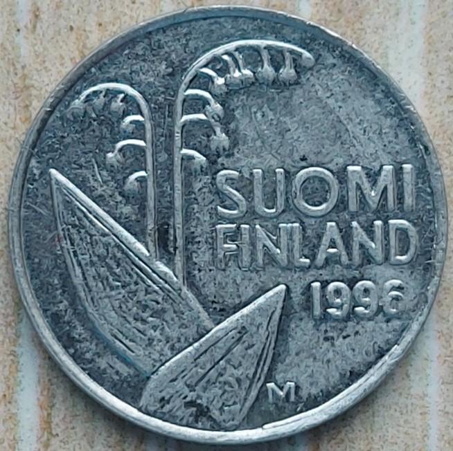 Suomija 10 Pensų 1996 KM#65 (A01)