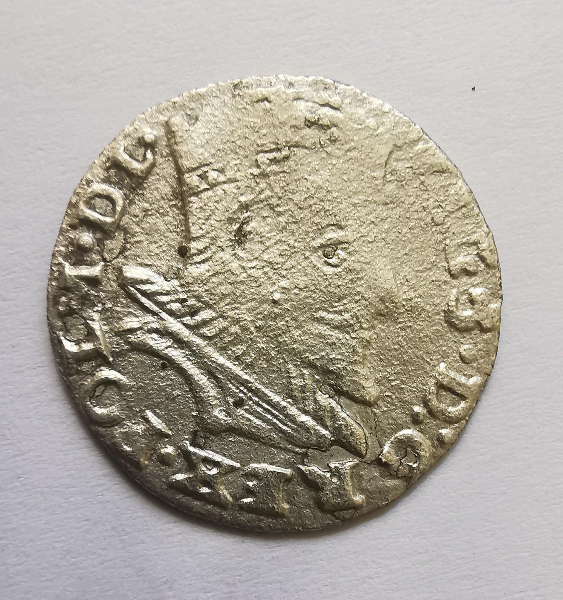 Žygimanto Vazos 1596 trigrašis 