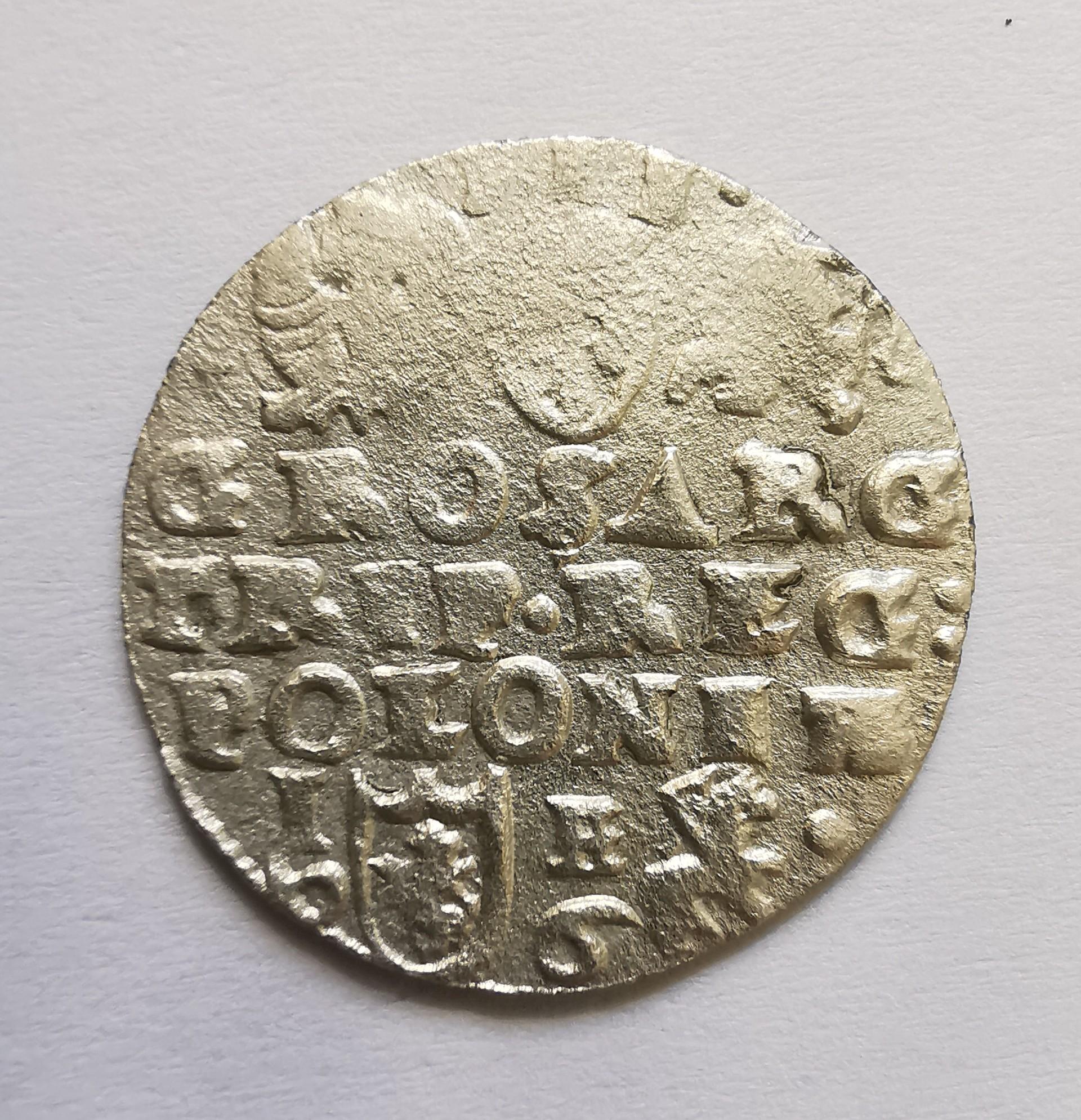 Žygimanto Vazos 1596 trigrašis 