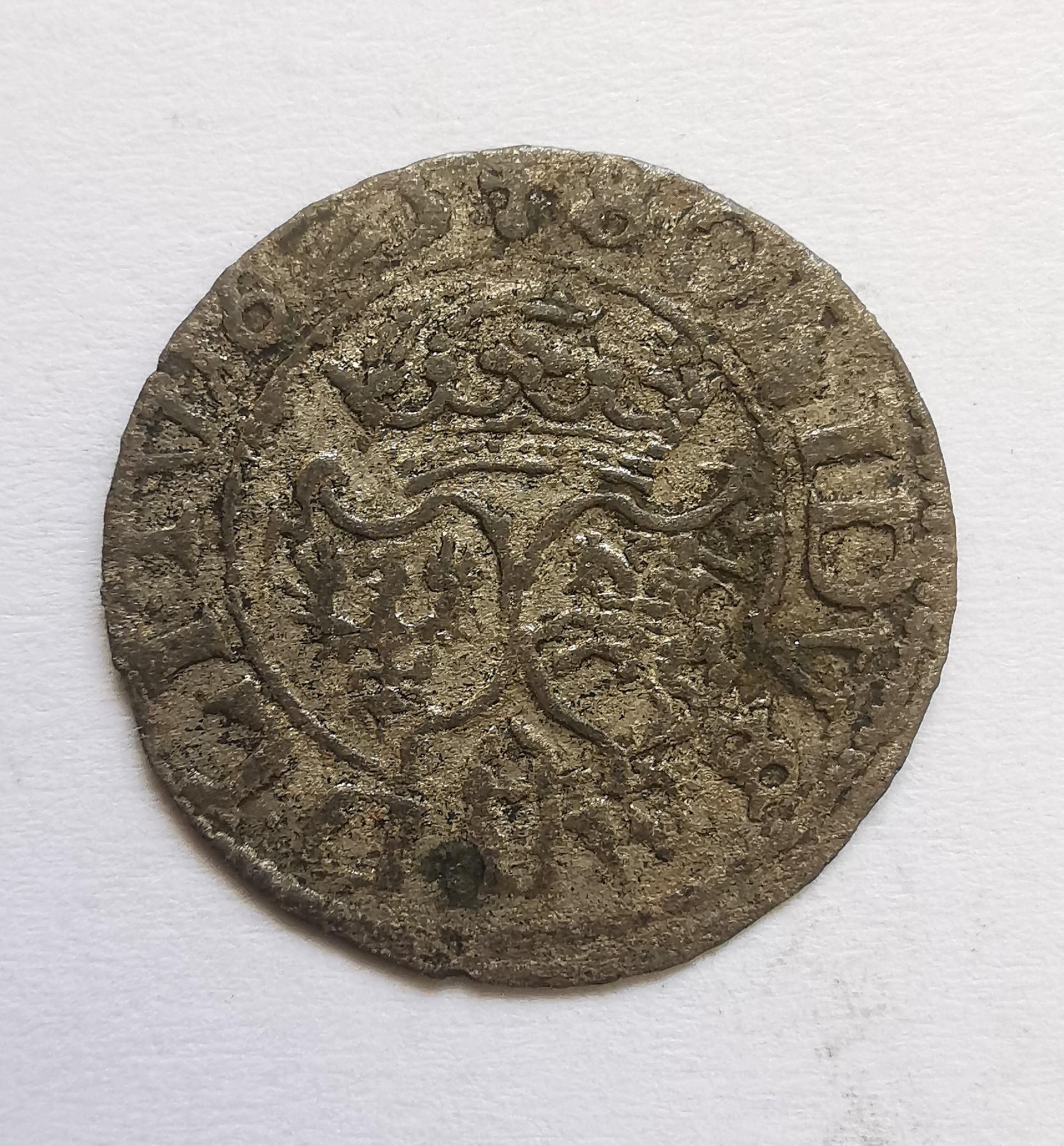 Žygimanto Vazos 1625 šilingas 