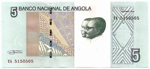 Angola. 5 kvanzos ( 2012 ) AU