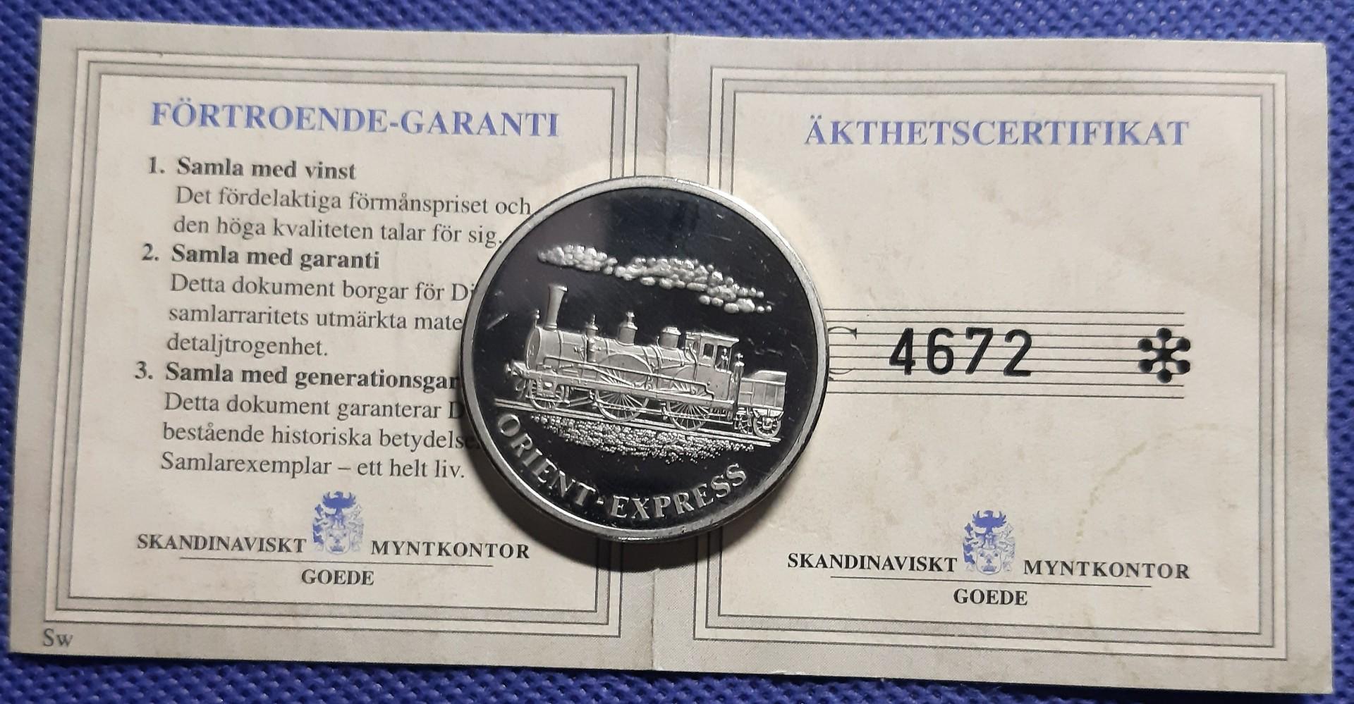 Vokietija Tokenas History of Railroads (Orient-Express)