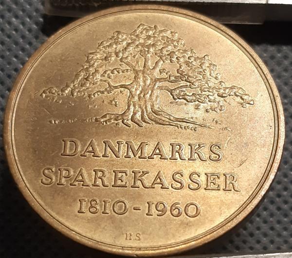 Danija Tokenas Danmarks Sparekasser 1960 (1100)