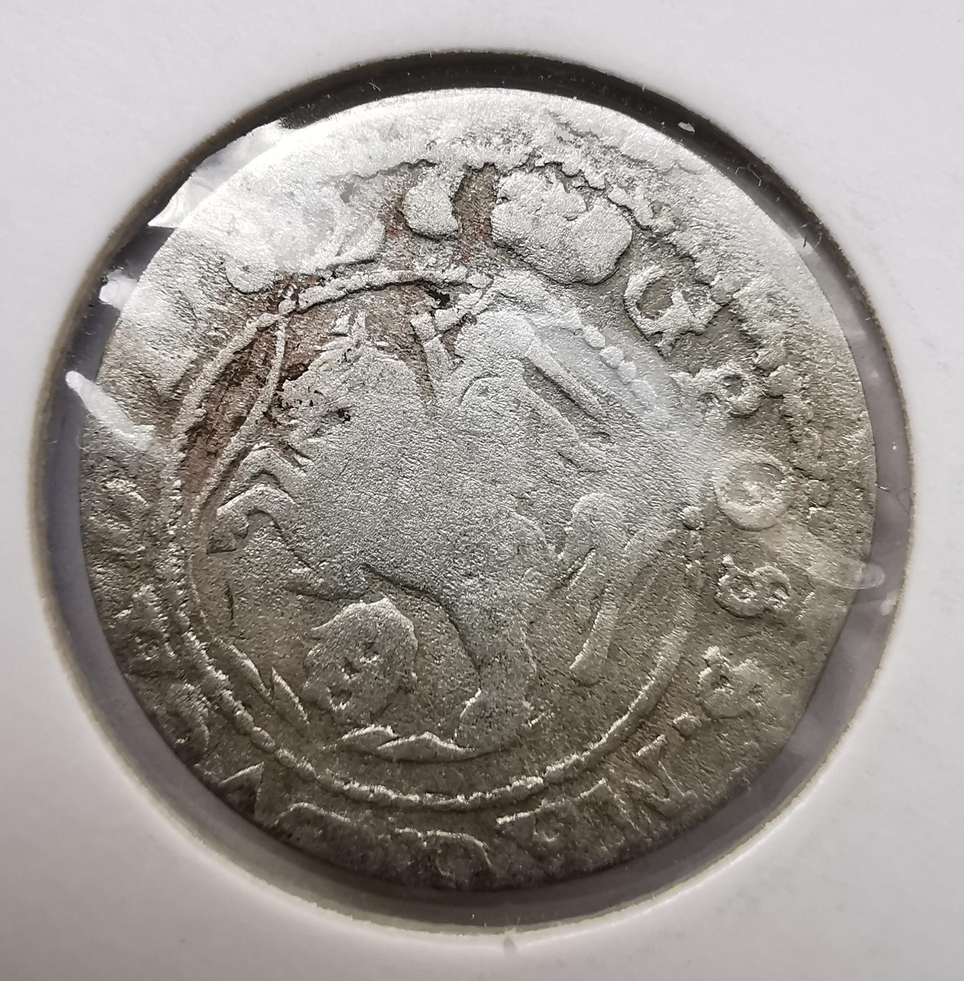 Žygimanto Vazos 1626 grašis su dideliu 2