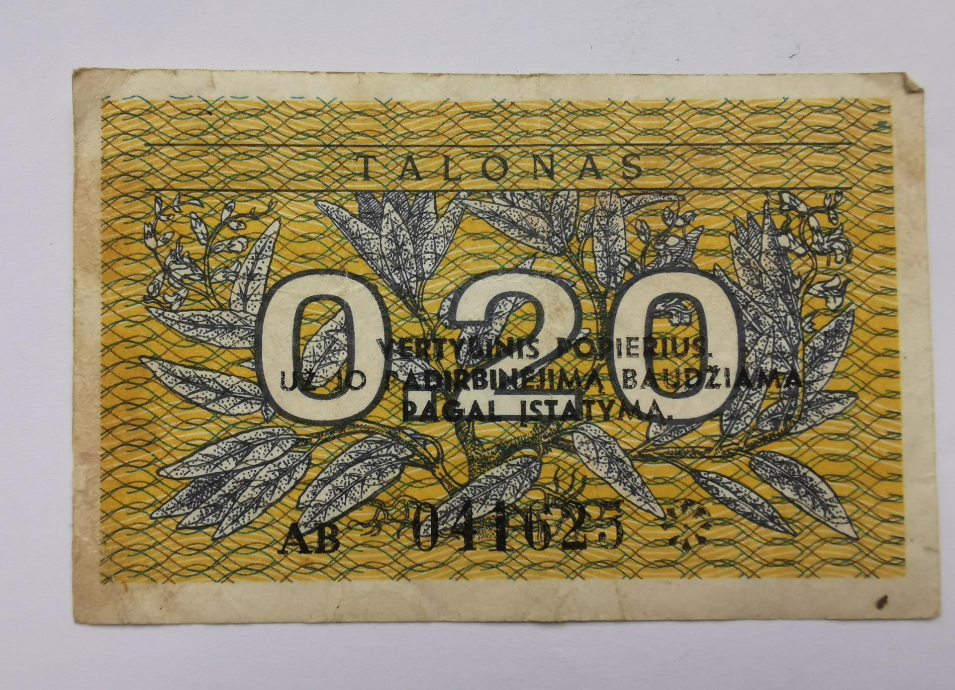 Lietuva 0,2 talono