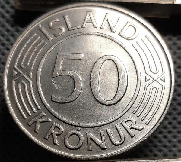 Islandija 50 Kronų 1978 KM#19 (1201)