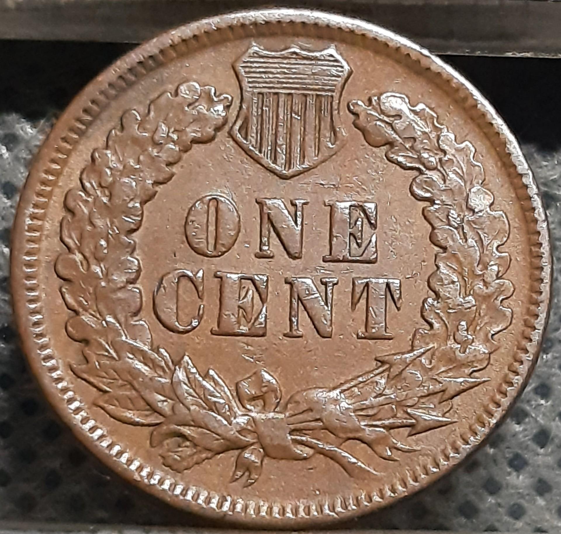 JAV 1 Centas 1889 KM#90a Bronza (1296)