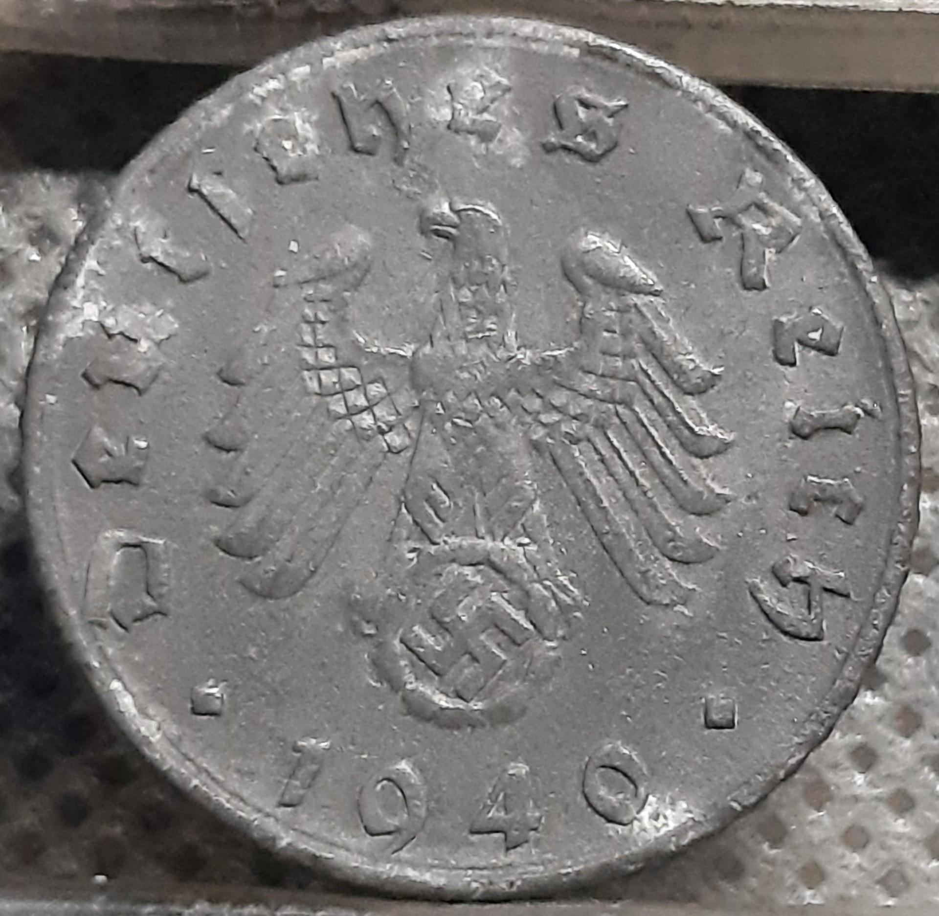 Vokietija 5 Reichspfenigai 1940 B KM#100 (1361)