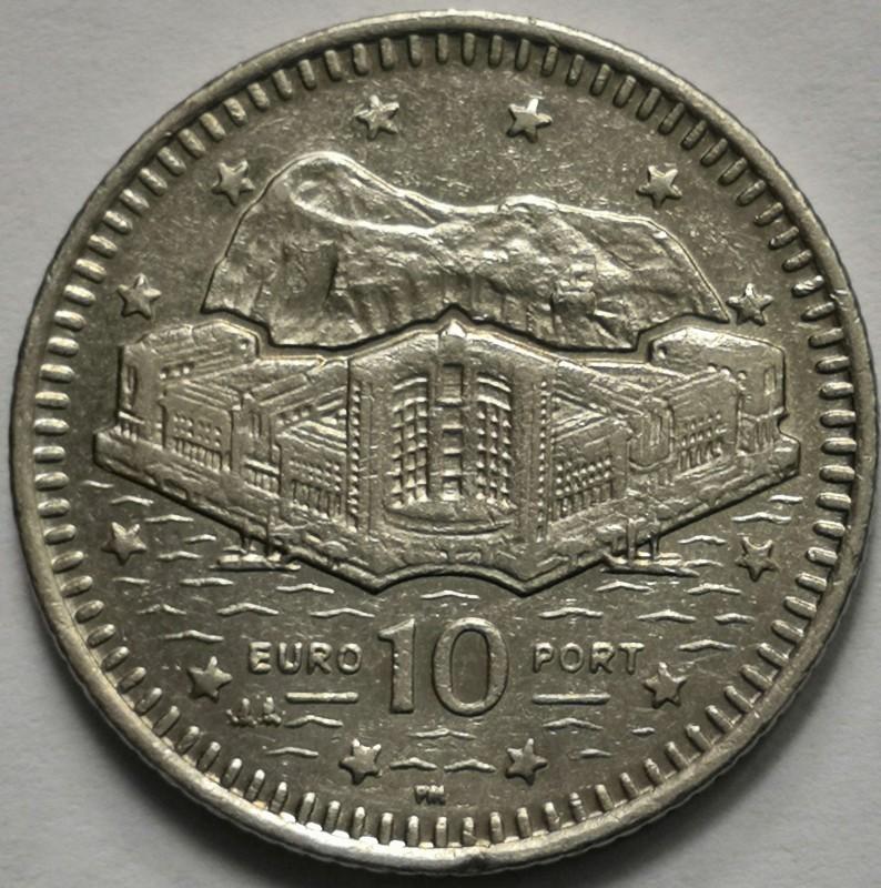 Gibraltaras  10 pensų 1998