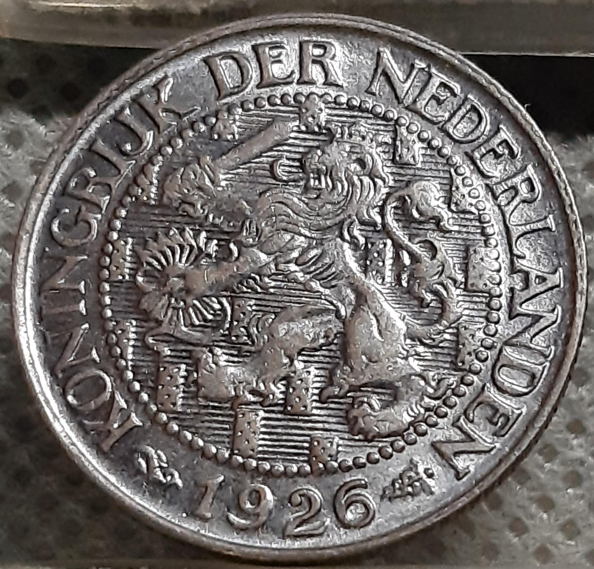 Nyderlandai 1 Centas 1926 KM#152 Bronza (1508)