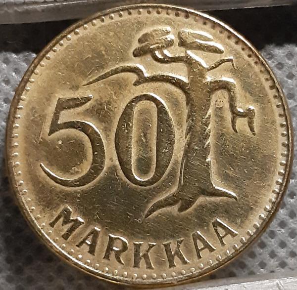 Suomija 50 Markių 1953 KM#40 (1581)