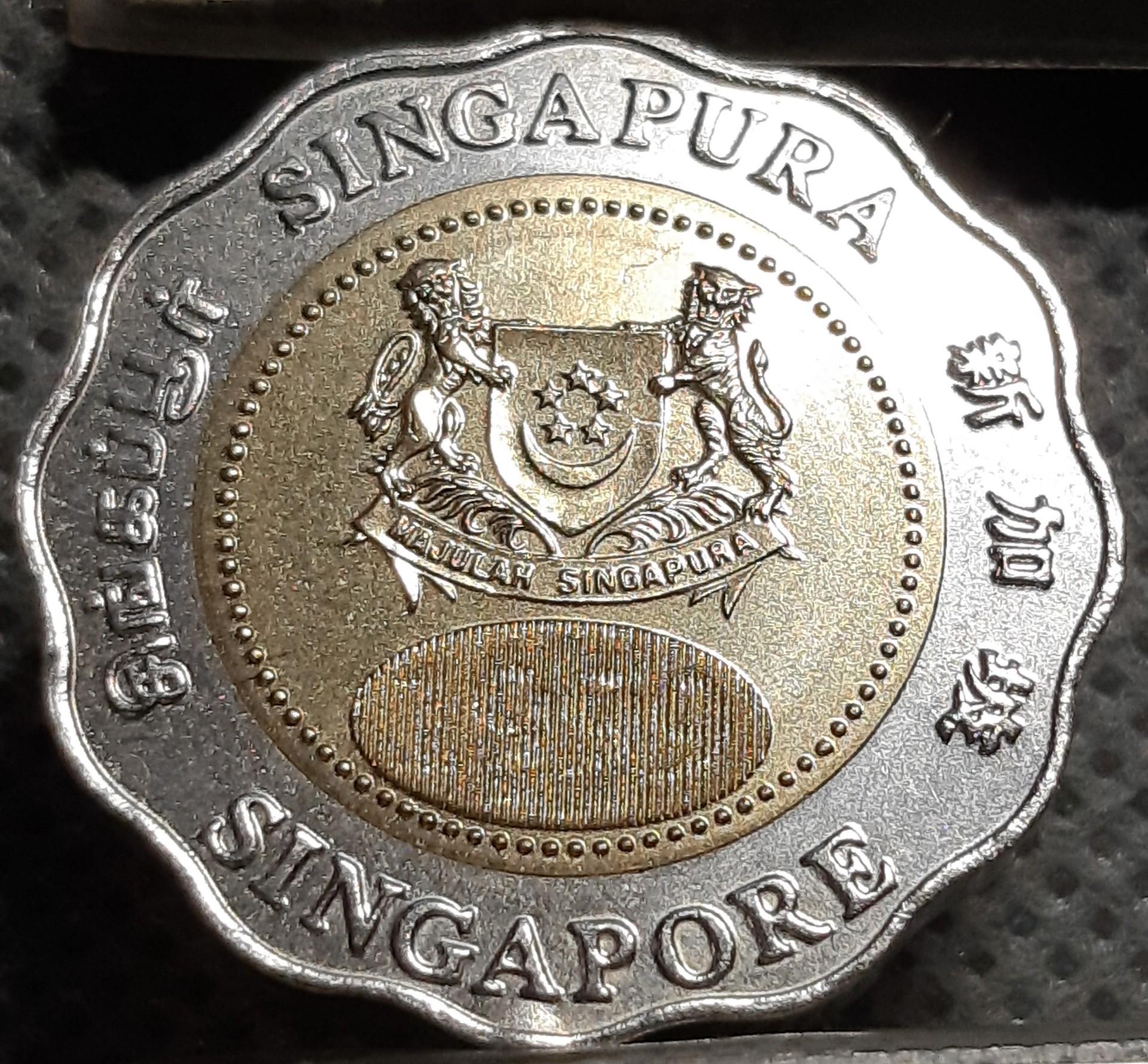 Singapūras 5 Doleriai 1999 KM#104.2 (1551)