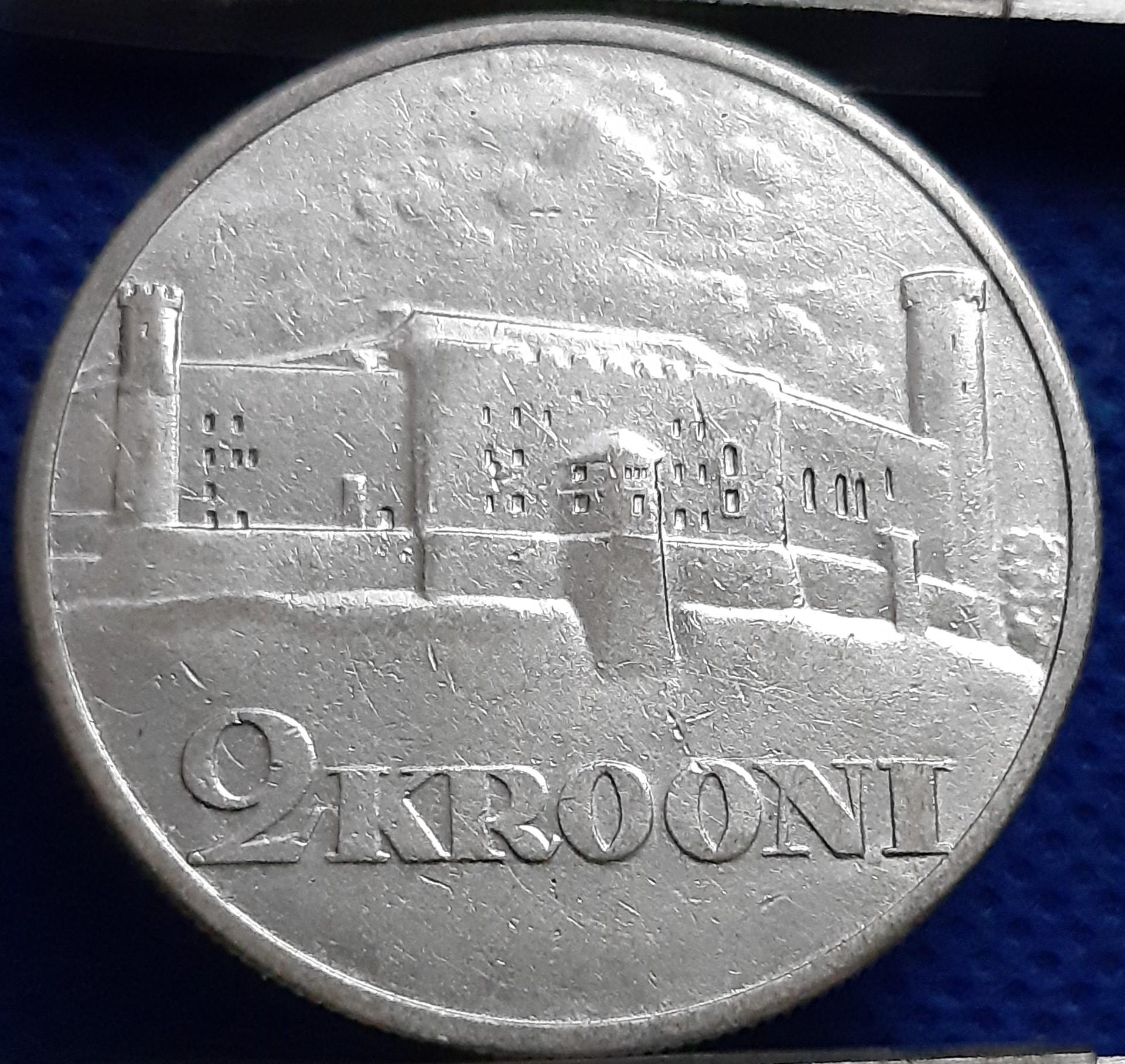 Estija 2 Kronos 1930 KM#20 Sidabras (1600)