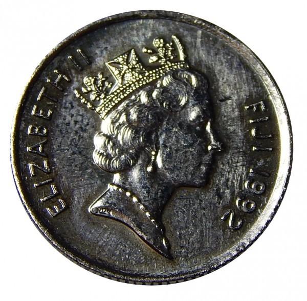 5 centai Fidži, 1992m.