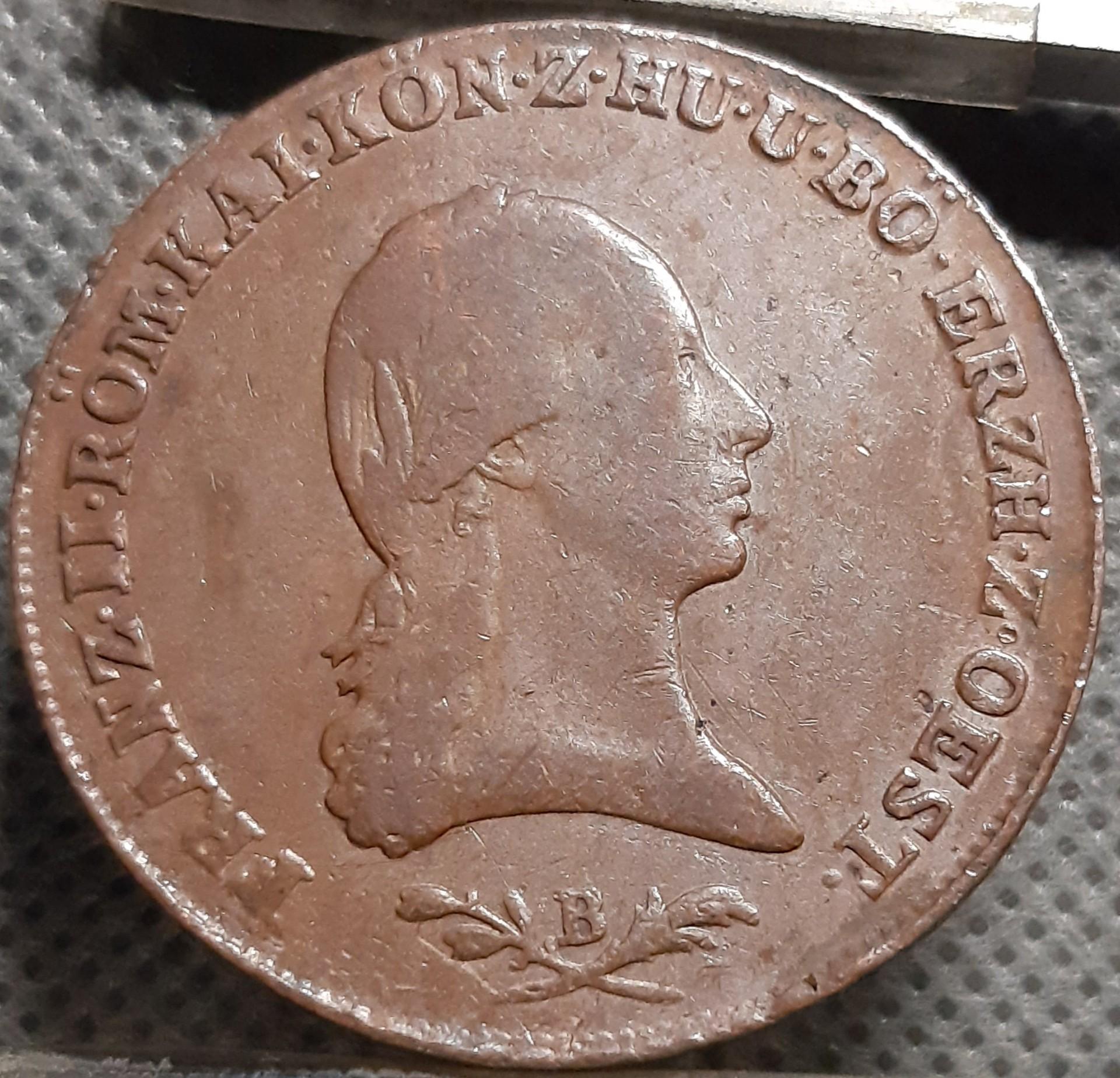 Austrija 6 Kreiceriai 1800 B KM#2128 (1631)