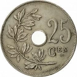 25 santimai Belgija 1921m.